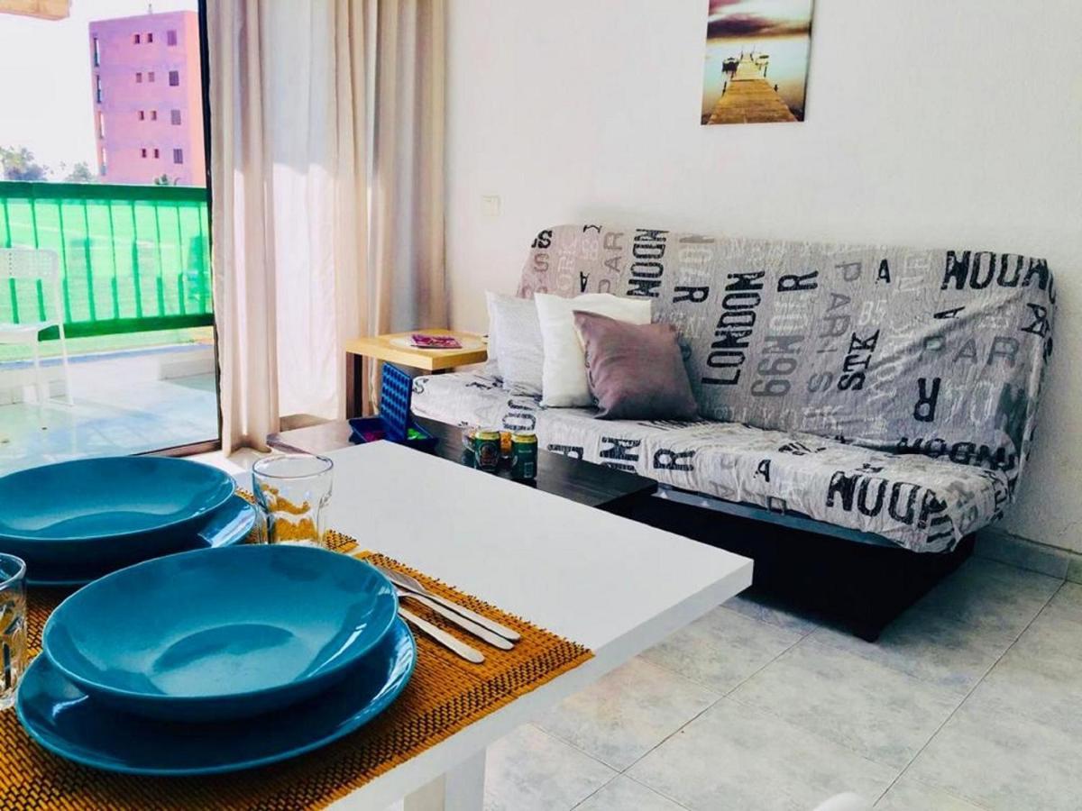 Beach And Pool In Playa De Las Americas Apartment Екстериор снимка